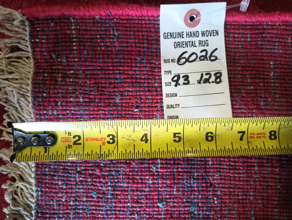 9.3 x 12.8 ESTATE RUG Persian Kerman Art Deco Pattern No Border #F-6026