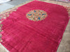 Load image into Gallery viewer, 9.3 x 12.8 ESTATE RUG Persian Kerman Art Deco Pattern No Border #F-6026