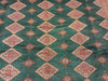 Load image into Gallery viewer, GREEN Jaldar Bokara Rug Quality Wool Handmade 8' x 11' #F-6038