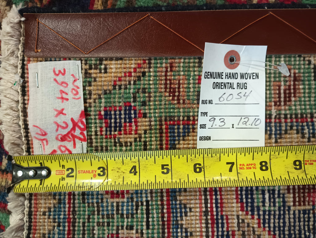 9.3 x 12.10 Semi-Antique Persian Tabriz Rug #F-6054