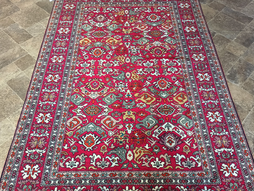 4.9 x 7.2 Shrivan Wool handmade Azarbayjan Rug #F-6083