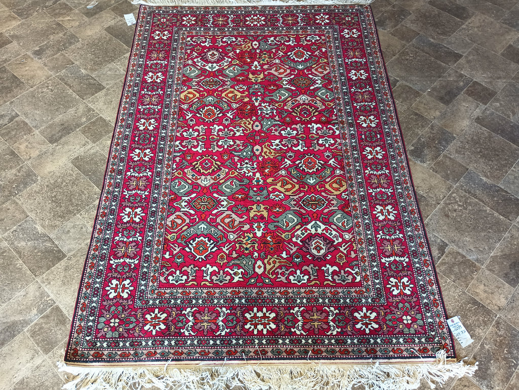 4.9 x 7.2 Shrivan Wool handmade Azarbayjan Rug #F-6083