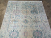 Load image into Gallery viewer, 5&#39; x 7&#39; New Turkish Made Oushak rug Pale Light BLue  #F-6092