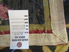 Load image into Gallery viewer, 9.0 x 11.9 BLACK English Garden Needle Point Hand Stich #F-6097