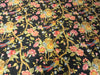Load image into Gallery viewer, 9.0 x 11.9 BLACK English Garden Needle Point Hand Stich #F-6097