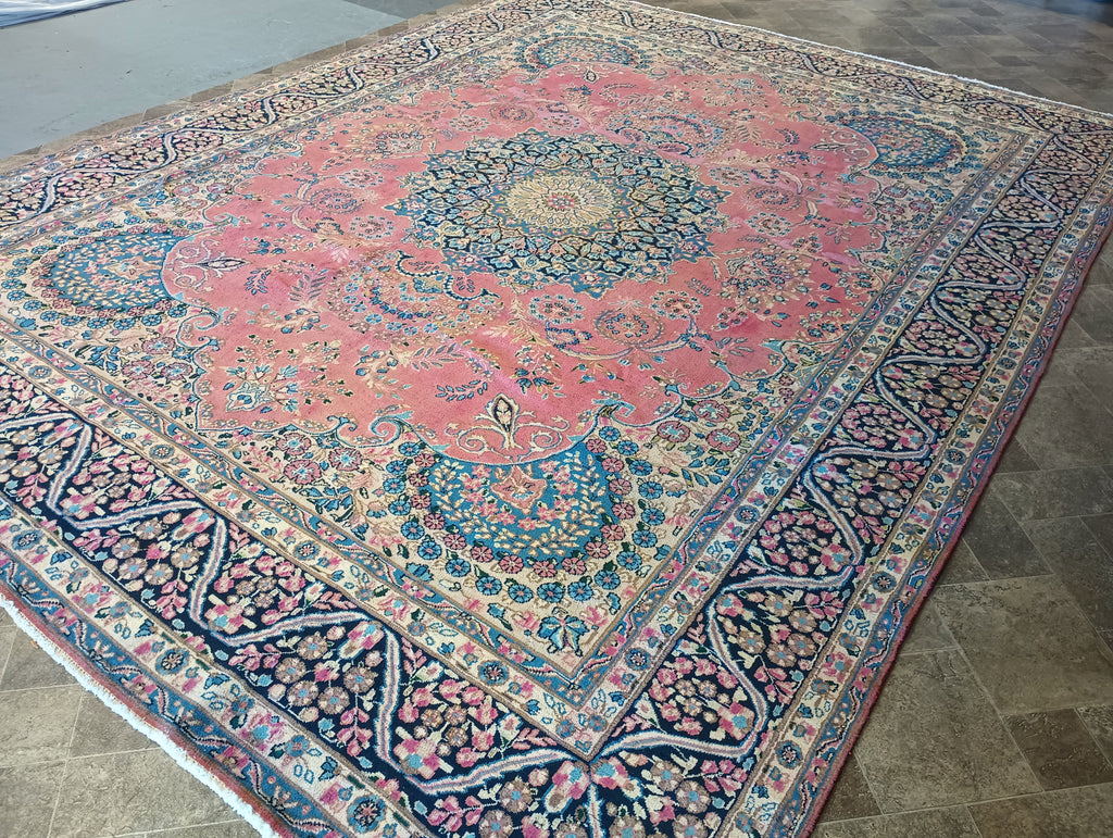 9.9 x 12.9 Handmade Tabriz Persian Rug #F-6097a