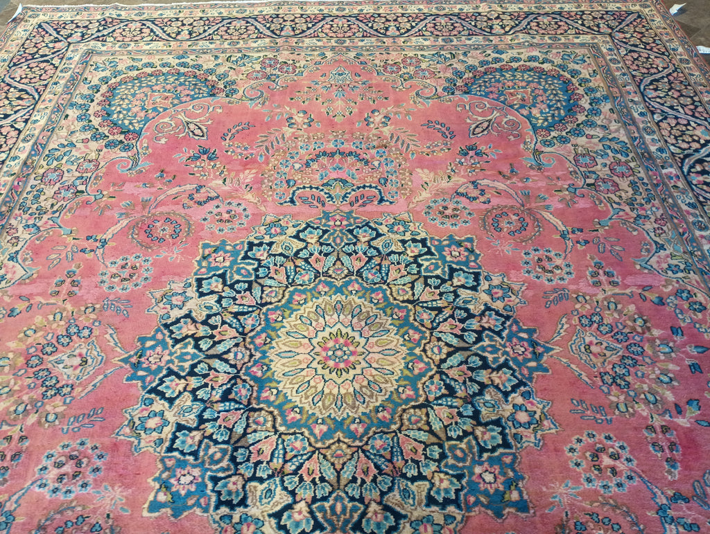9.9 x 12.9 Handmade Tabriz Persian Rug #F-6097a