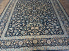 Load image into Gallery viewer, 9.3 x 13.2 Blue Kashan All Over Pattern Handmade Rug #F-6099a