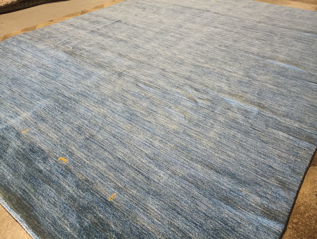 9.1 x 12.0 CONTEMPORARY WOOL RUG GRAY SLATE #F-6154