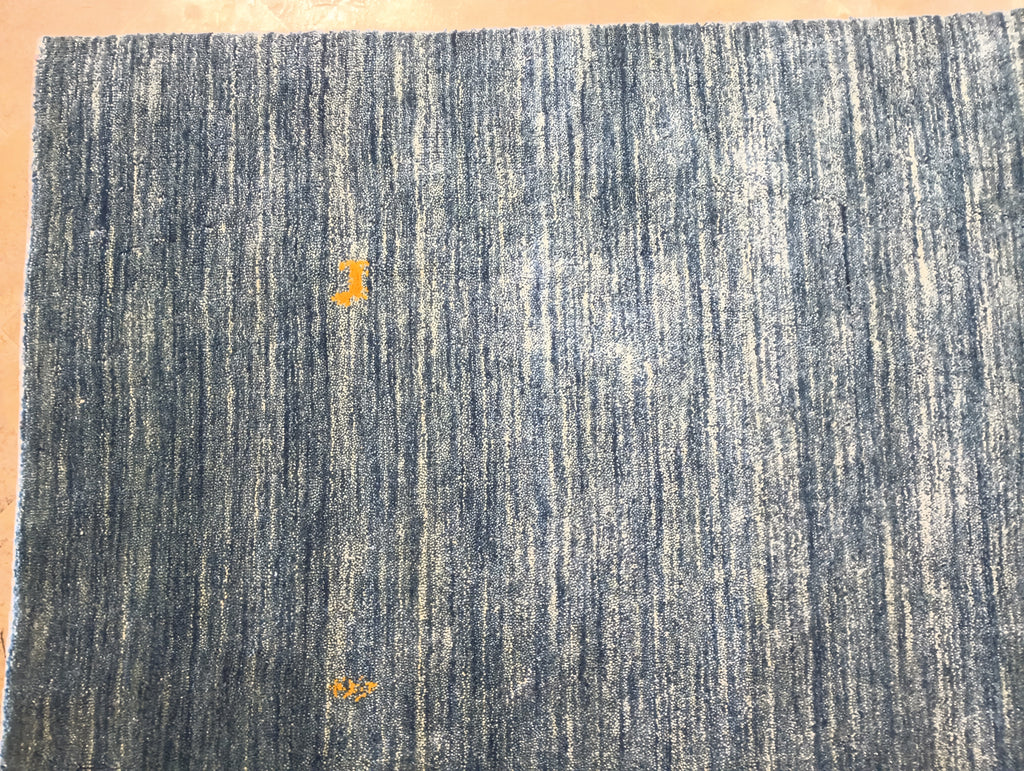 9.1 x 12.0 CONTEMPORARY WOOL RUG GRAY SLATE #F-6154