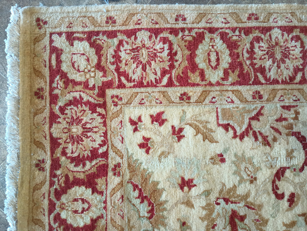 6.4 x 6.7 Handmade Square Chobi Rug #PIX-2303