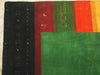 Load image into Gallery viewer, 8.3 x 9.11 GREEN CONTEMPORARY HANDMADE GABBEH Carpet HAPPY RUG #F-6200