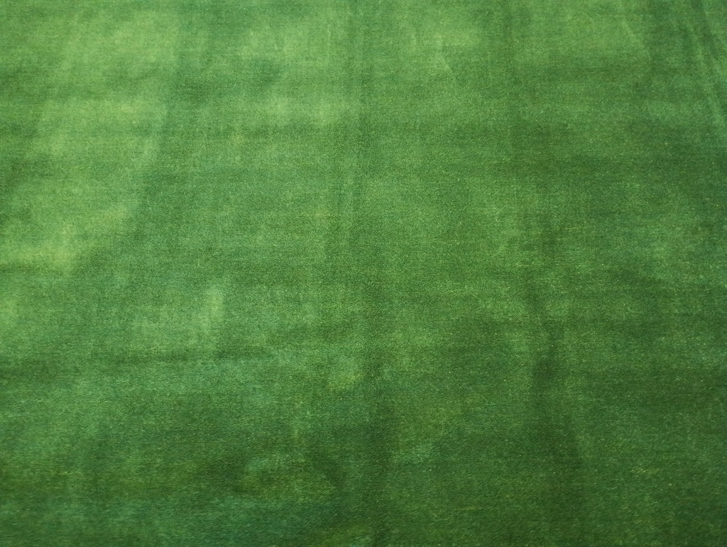 8.3 x 9.11 GREEN CONTEMPORARY HANDMADE GABBEH Carpet HAPPY RUG #F-6200