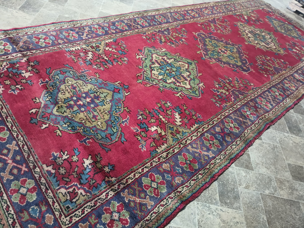 5.5 x 14.8 PERSIAN RUNNER WIDE AND LONG RUG #F-6204