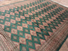 Load image into Gallery viewer, 8.2 x 11 Dark GREEN Jaldar Bokara Rug Handmade Pakistan #F-6213