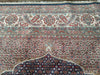 Load image into Gallery viewer, 8.3 x 9.10 Quality Handmade Rug Wool and Silk BLACK #F-6273