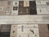 Load image into Gallery viewer, 8.5 x 11.4 BROWN KAMEL GABBEH WOOL RUG THICK WOOL CONTEMPORARY CARPET #F-6279