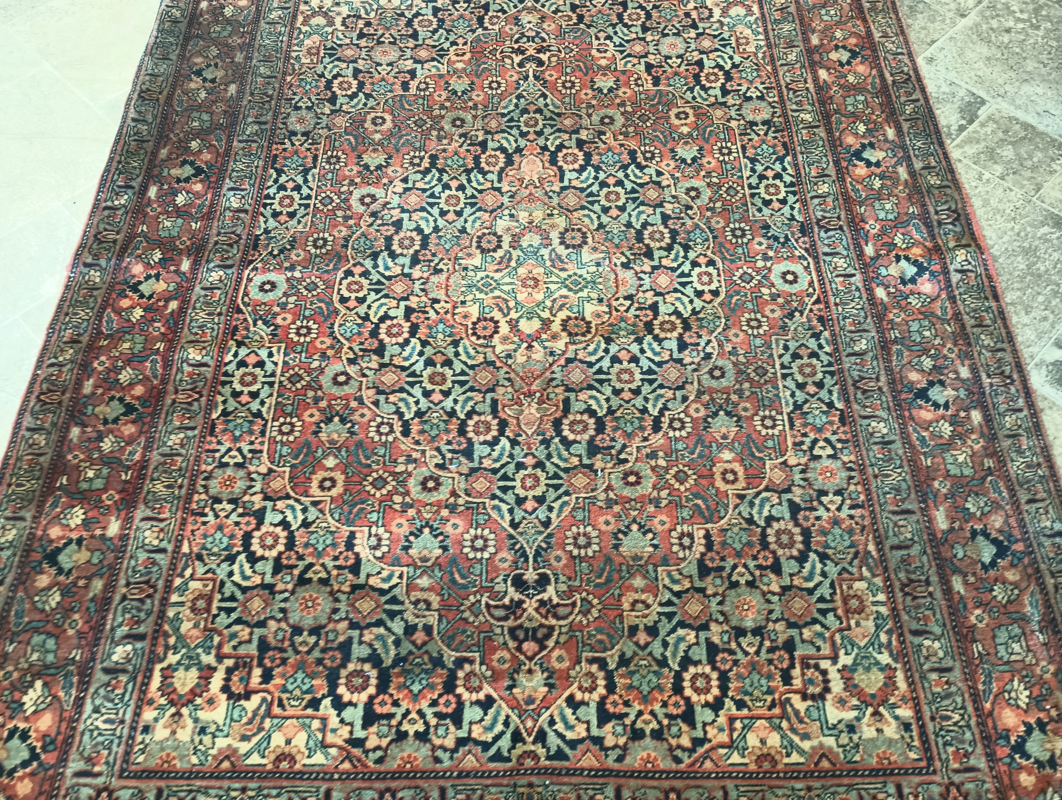 Persian Hamadan Rug - 4'4 x 6'3 (#101500) – Refined Carpet