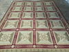 Load image into Gallery viewer, Luxurious-Hand-Knotted-Roman-Check-Rug.jpg