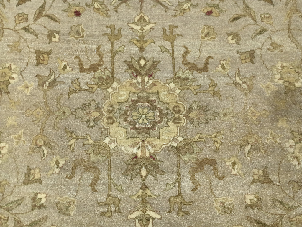 6 x 9 Quality New Handmade Rug GREEN OLIVE Natural Wool #F-6323