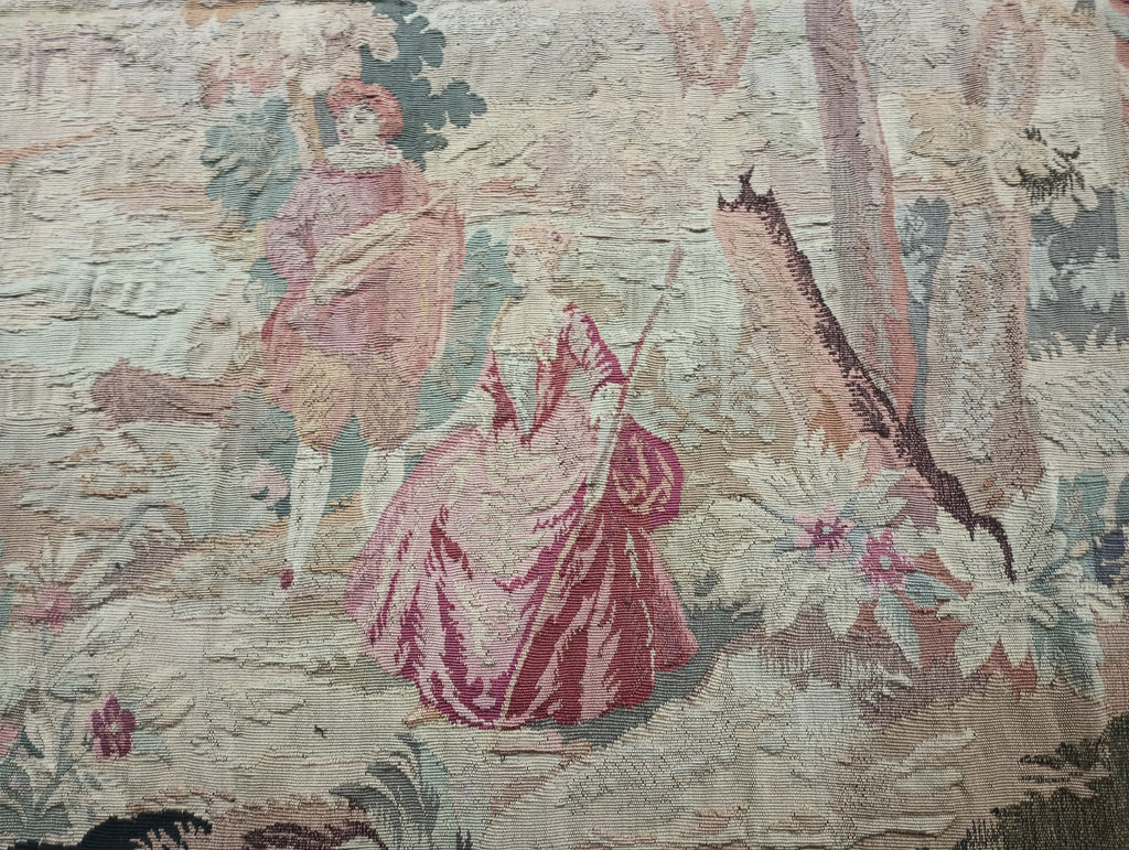 6' x 8' Tapestry Handmade  17 Century reproduction  #F-6325