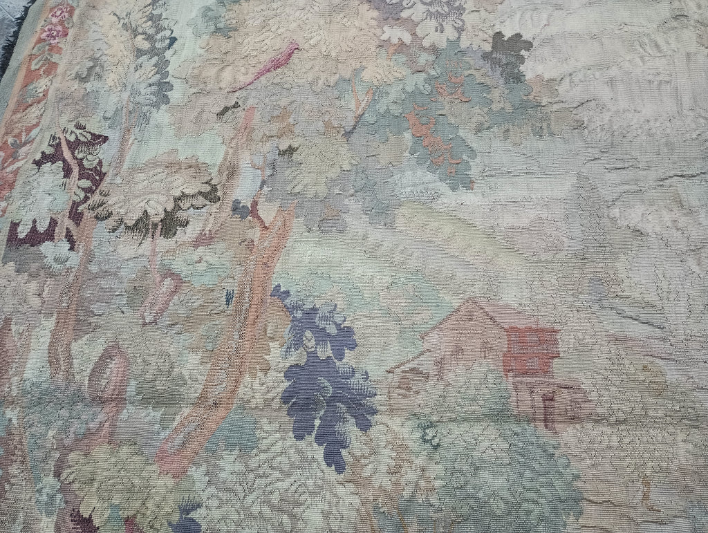 6' x 8' Tapestry Handmade  17 Century reproduction  #F-6325