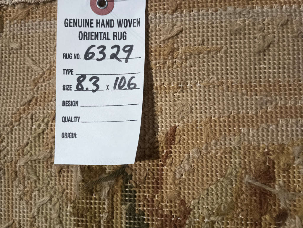 8.3 x 10.6 French Autumn Tropical Needle Point Rug #F-6329