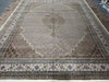 Load image into Gallery viewer, Authentic-Tabriz-Mahi-Wool-Rug.jpg