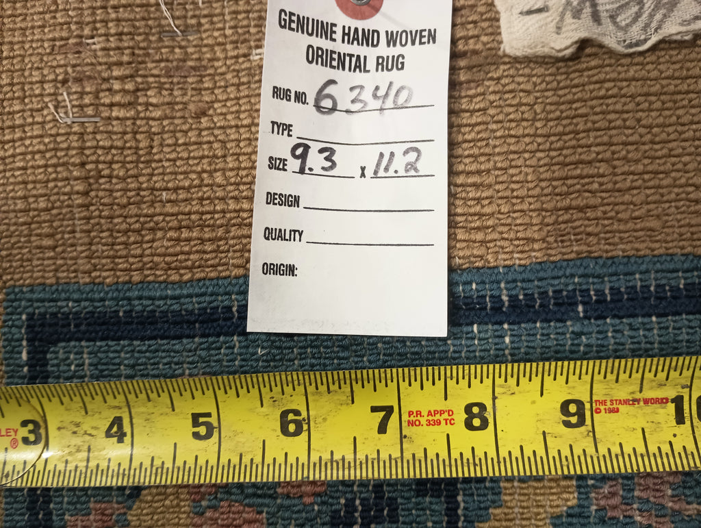 9.3 x 11.2 Art Deco Chinese Rug #F-6340