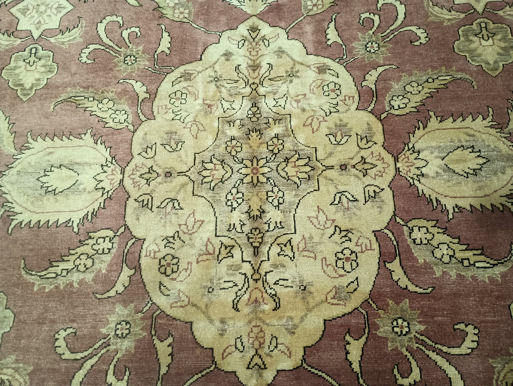 8.2 x 15.8 ODD Size Chobi Peshawar Rust Black Natural Wool LARGE Runner Rug #PIX-16381