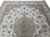 Load image into Gallery viewer, 9&#39; x 12&#39; Quality Wool and Silk Tabriz Rug IVORY SAGE #PIX-5960