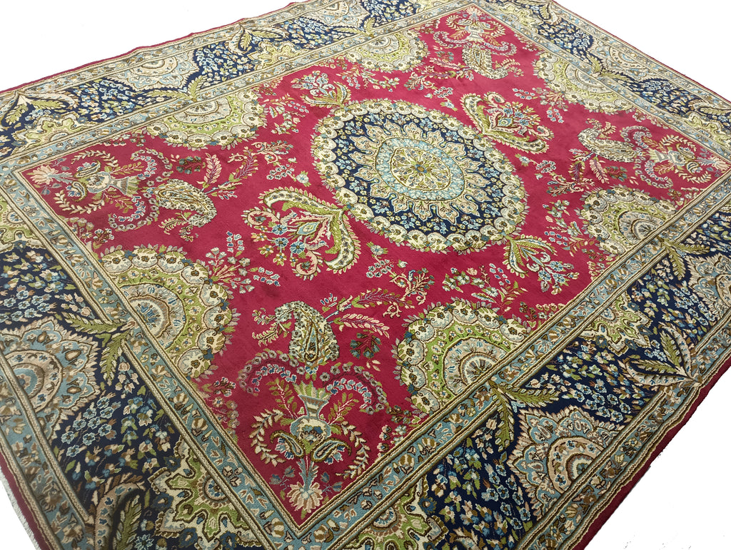 8.3 x 11.1 Pre Owned Persian rug #F-6374