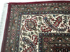 Load image into Gallery viewer, 8.3 x 11 NEW Handmade Wool and SIlk Mahi Tabriz Rug BURGUNDY #F-6385