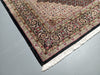 Load image into Gallery viewer, 5 x 6.5 Black Tabriz Mahi Wool &amp; Silk Rug 16781