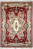 Load image into Gallery viewer, Luxurious-Authentic-Crimson-Pakistani-Rug.jpg