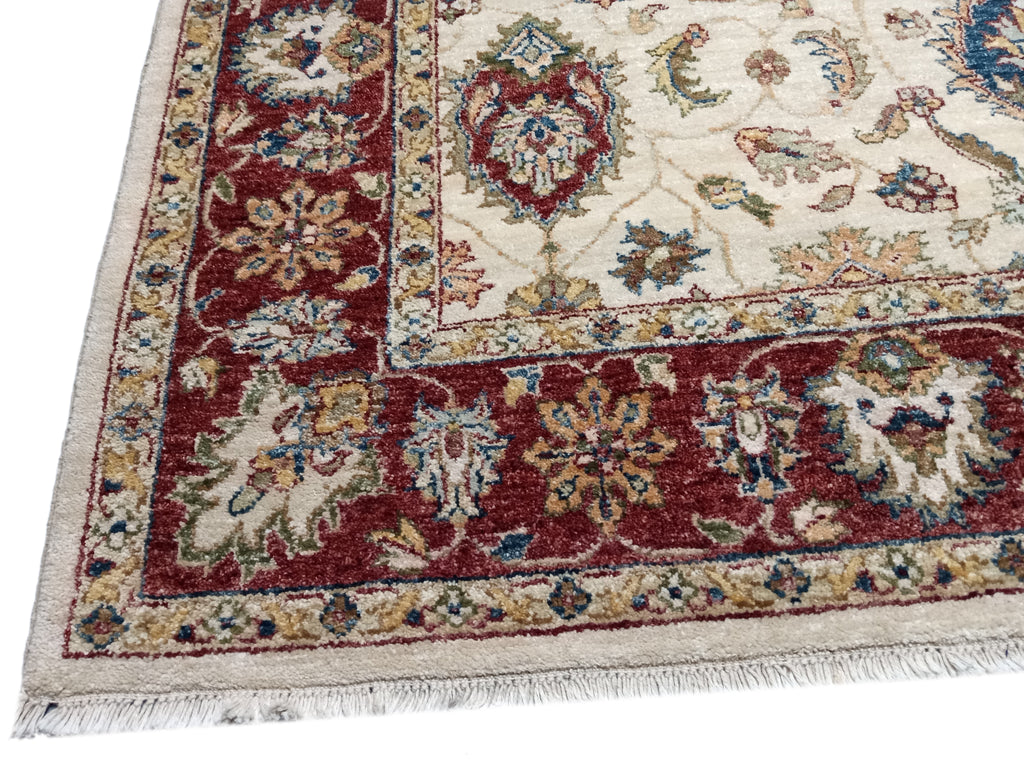 5.3 x 7.11 Quality Jaipour Rug Warm Colors #F-5710