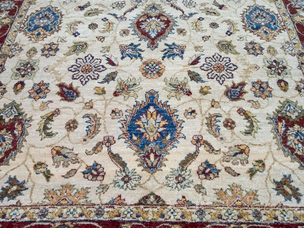 5.3 x 7.11 Quality Jaipour Rug Warm Colors #F-5710