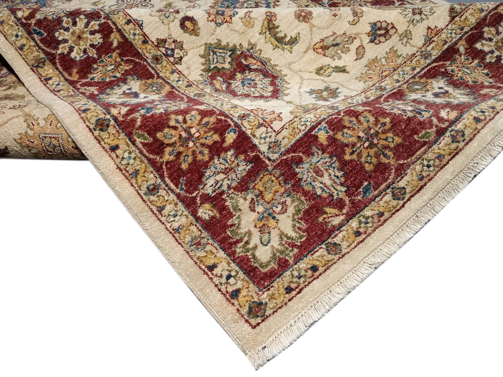 5.3 x 7.11 Quality Jaipour Rug Warm Colors #F-5710