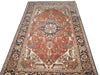Load image into Gallery viewer, 5.3 x 8.2 New Serapi Wool Handmade Rug #PIX-26216