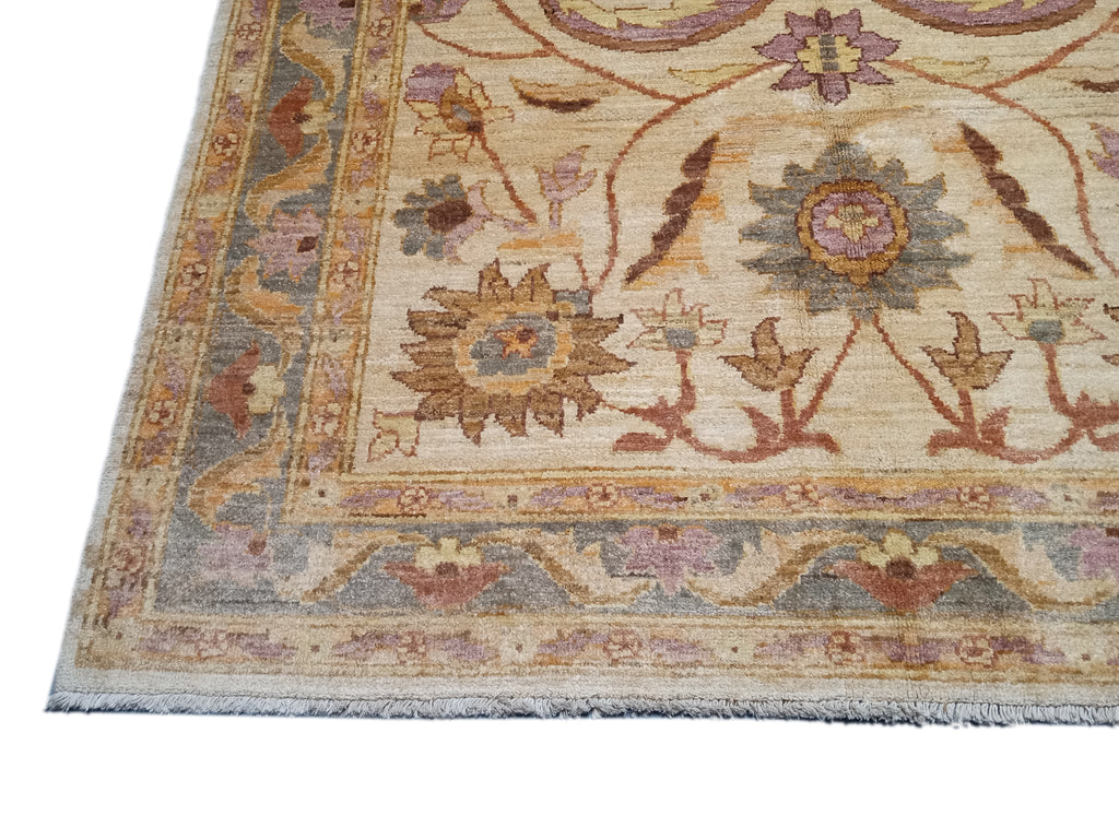 4.10 x 6.4 Apricot Chobi Peshawar Rug 8301