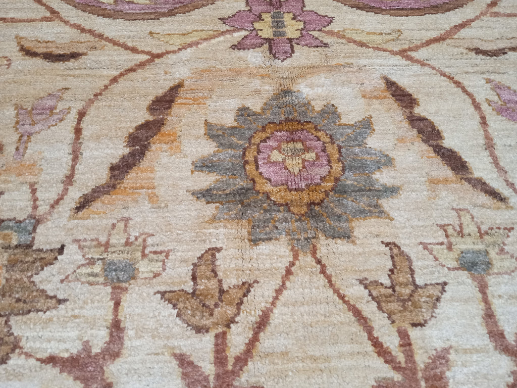 4.10 x 6.4 Apricot Chobi Peshawar Rug 8301