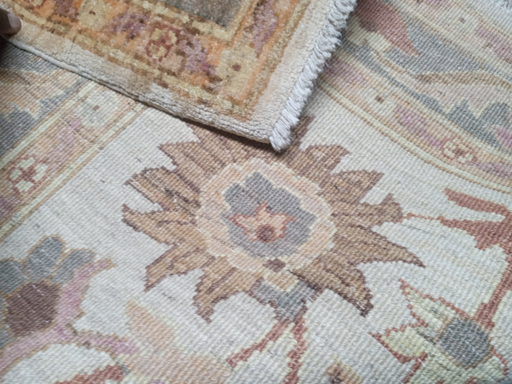 4.10 x 6.4 Apricot Chobi Peshawar Rug 8301