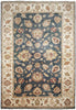 Load image into Gallery viewer, 5 x 8 Navy Vegetable Dyed Chobi Rug 74061