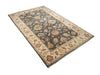 Load image into Gallery viewer, 5 x 8 Navy Vegetable Dyed Chobi Rug 74061