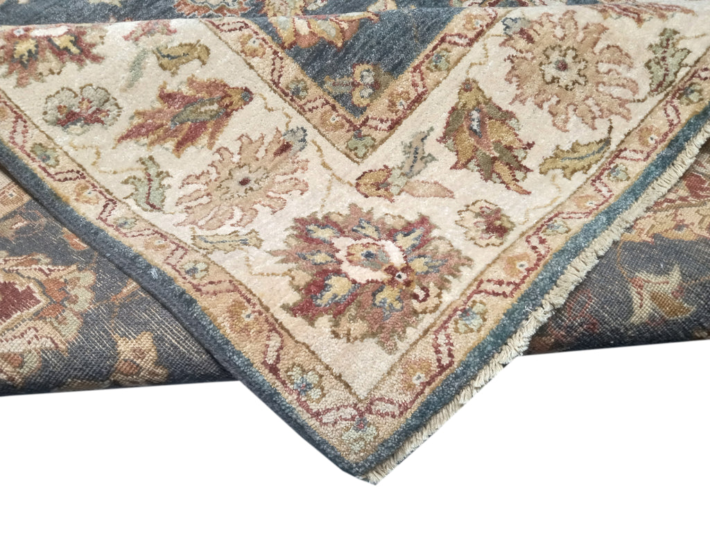 5 x 8 Navy Vegetable Dyed Chobi Rug 74061