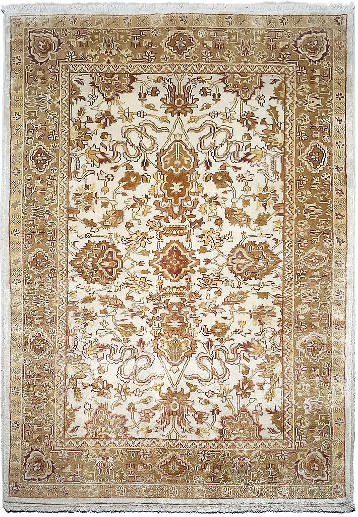 5.2 x 8.0 New handmade Oushak Chobi Rug 71499
