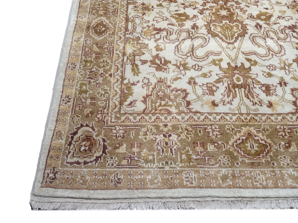 5.2 x 8.0 New handmade Oushak Chobi Rug 71499