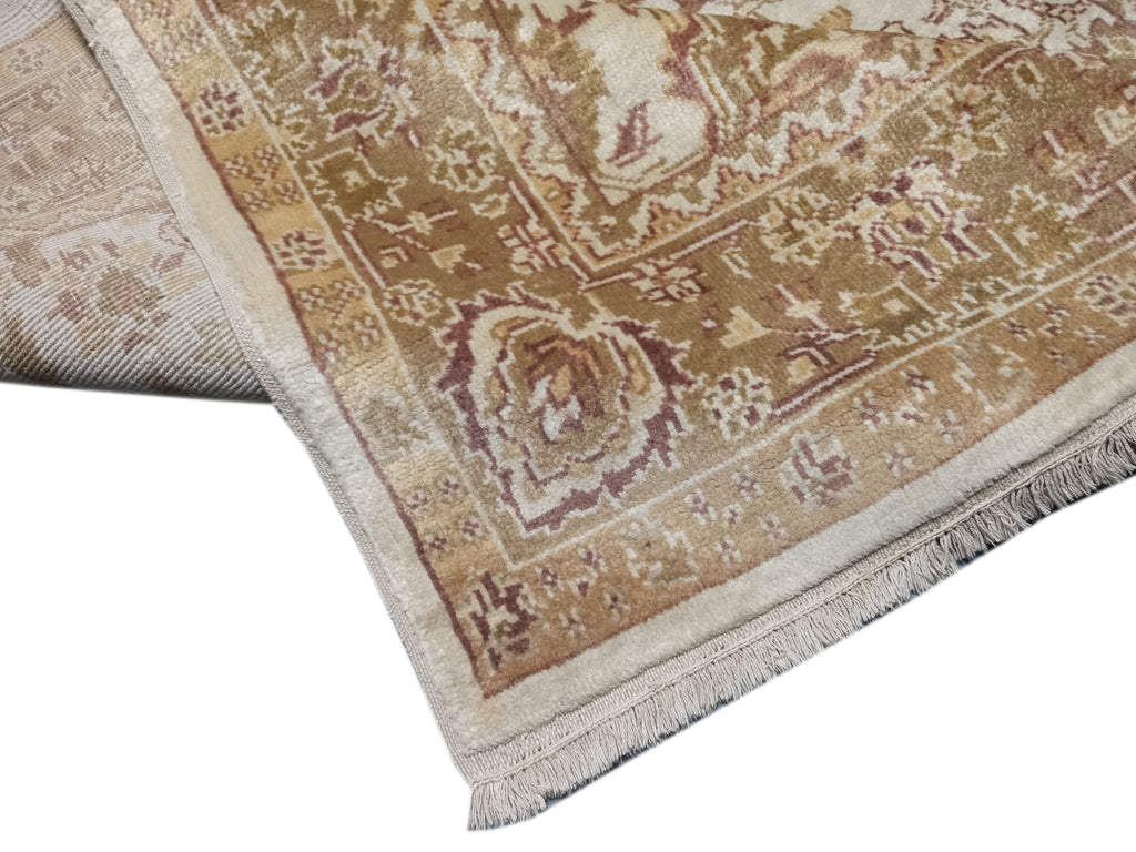 5.2 x 8.0 New handmade Oushak Chobi Rug 71499