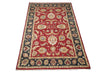 Load image into Gallery viewer, 5.4 x 8.2 Red Vegetable Dyed Chobi Rug 74067