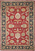 Load image into Gallery viewer, 5.4 x 8.2 Red Vegetable Dyed Chobi Rug 74067